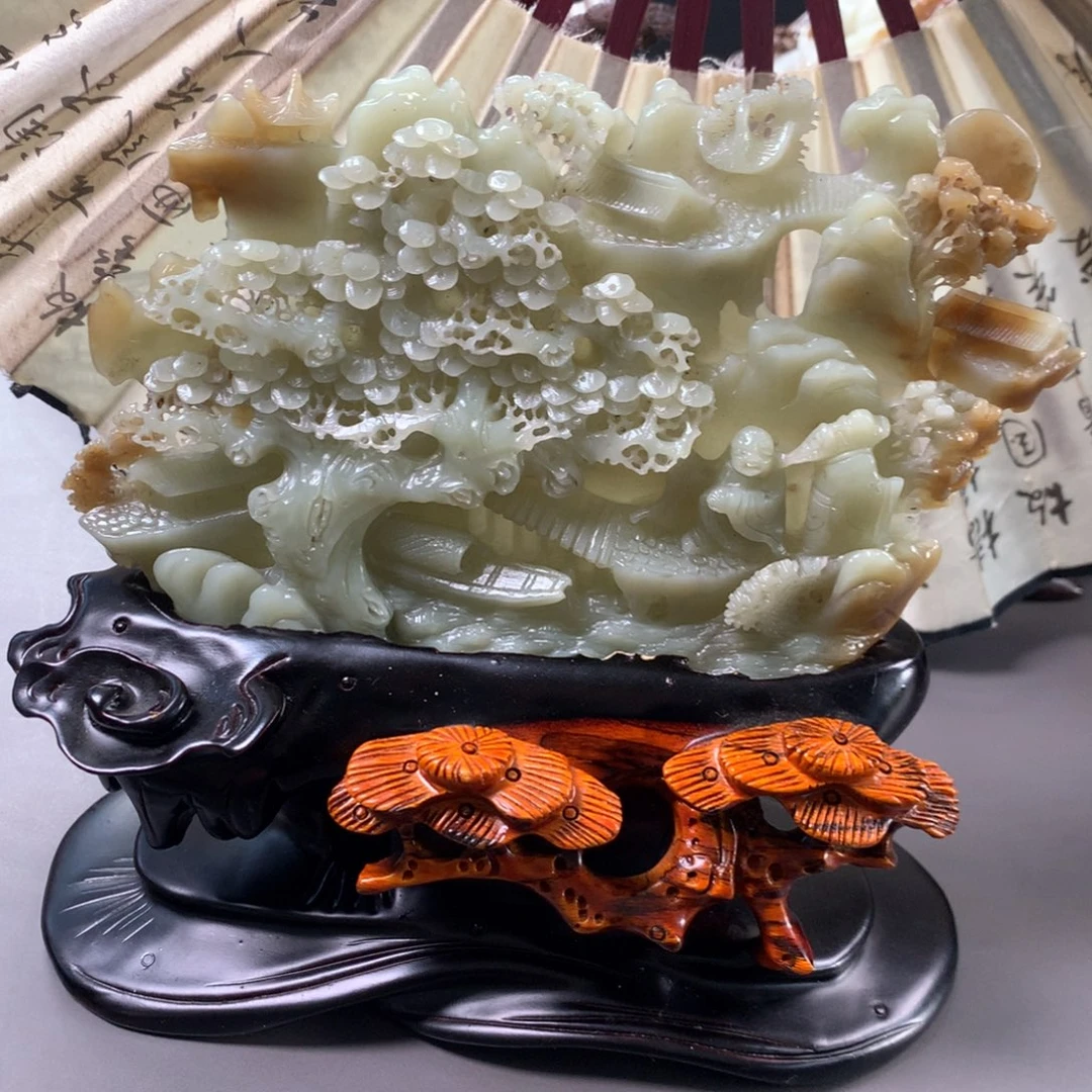和田玉摆件未镶嵌