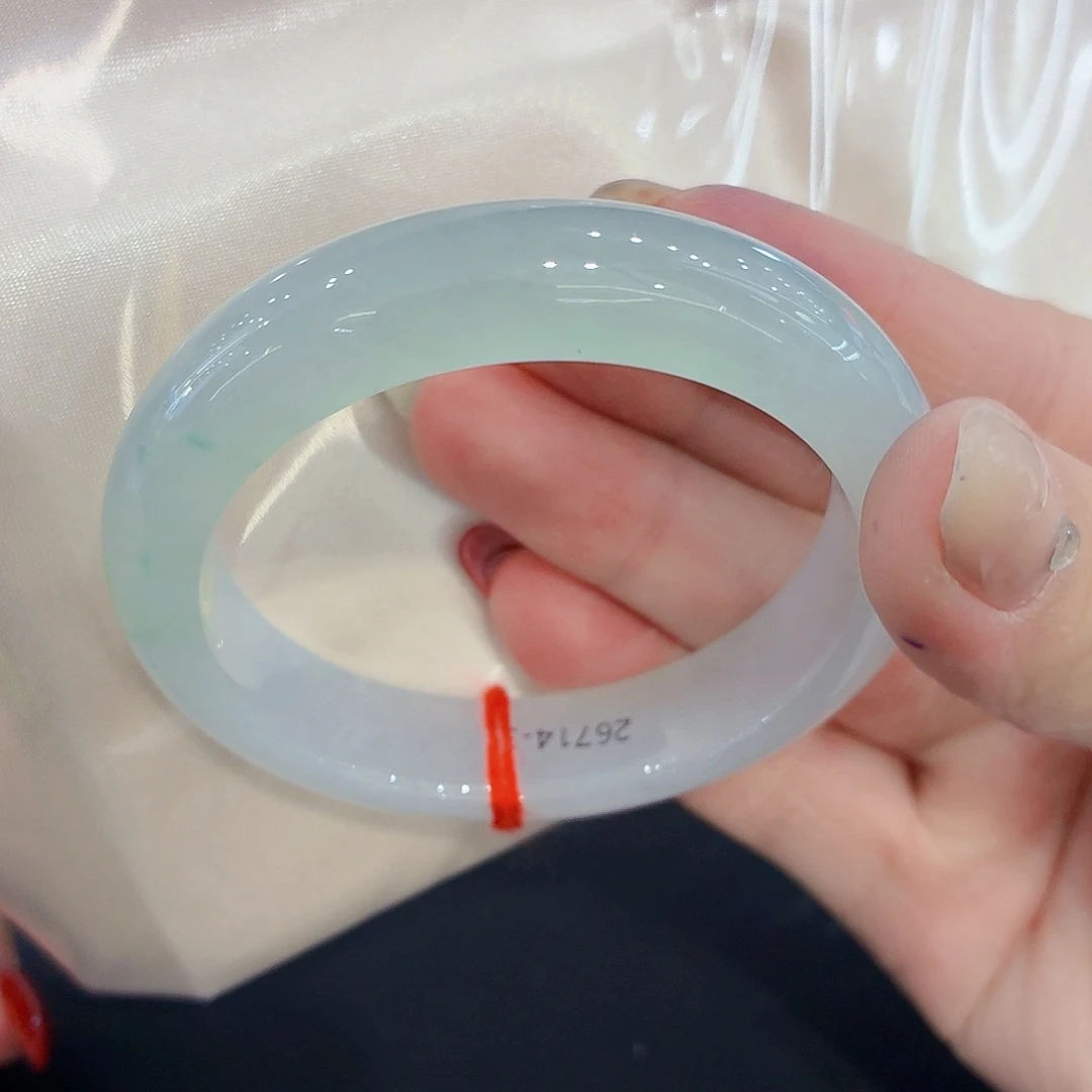 翡翠未镶嵌手镯翡翠53/54圈口（强推）