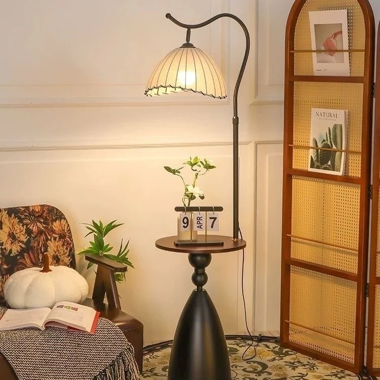 全光谱中古落地灯Vintage复古客厅沙发边氛围灯卧室设计感床头灯