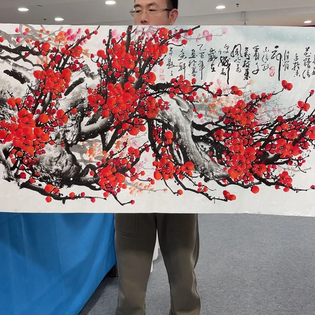 国画今天早上作品展示