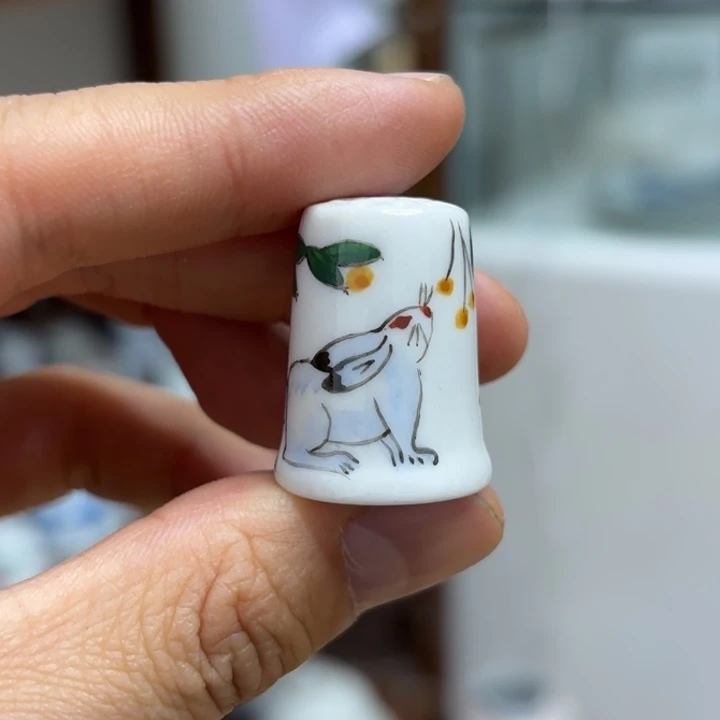 潇***哥陶摆件精美的陶瓷摆件……