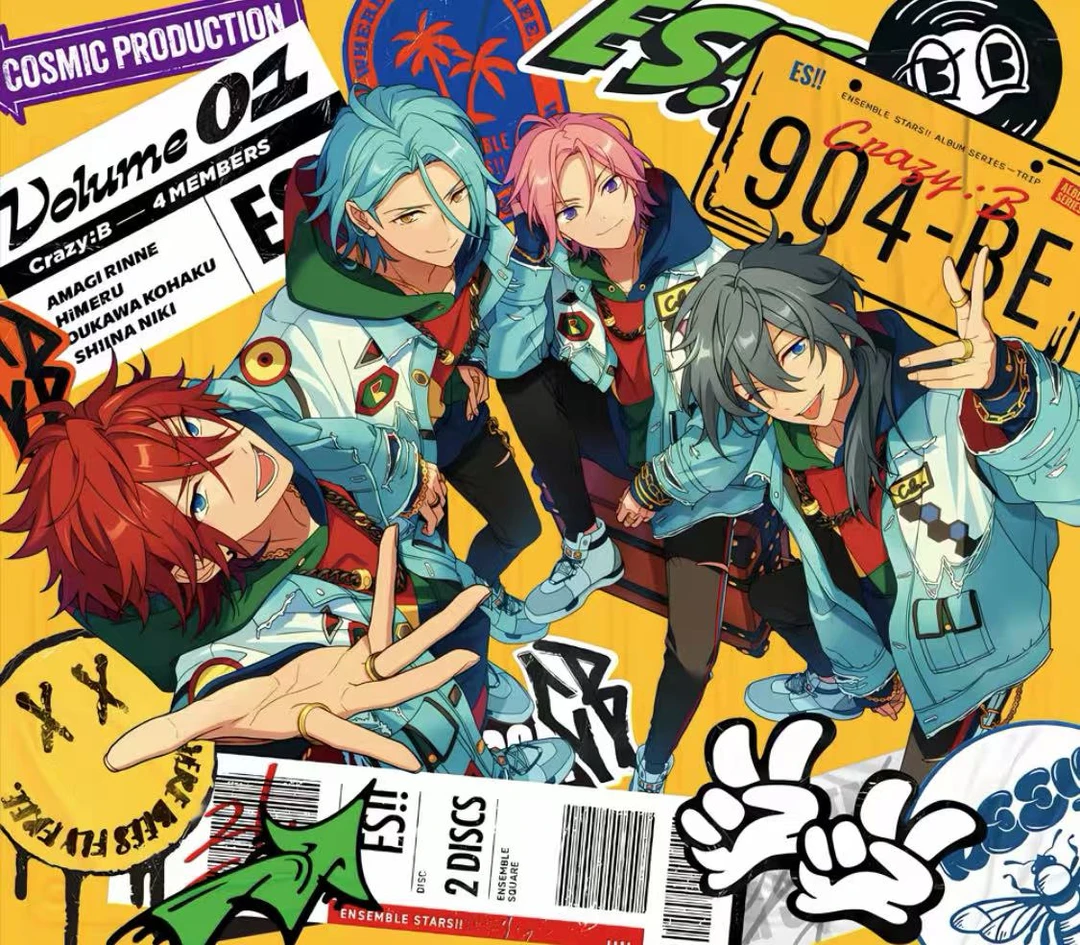 【E s】偶像梦幻祭日漫周边潮玩盲盒合集