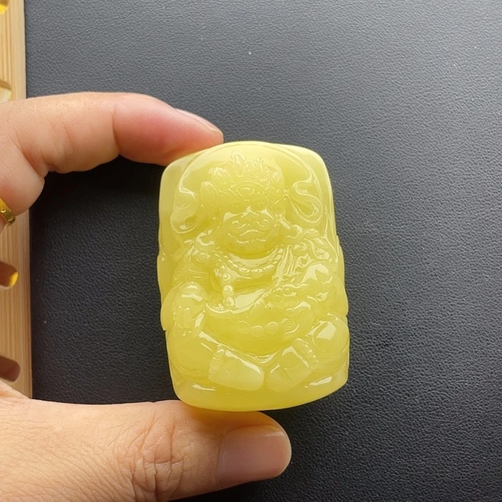 琥珀颈饰未镶嵌天然琥珀蜜蜡