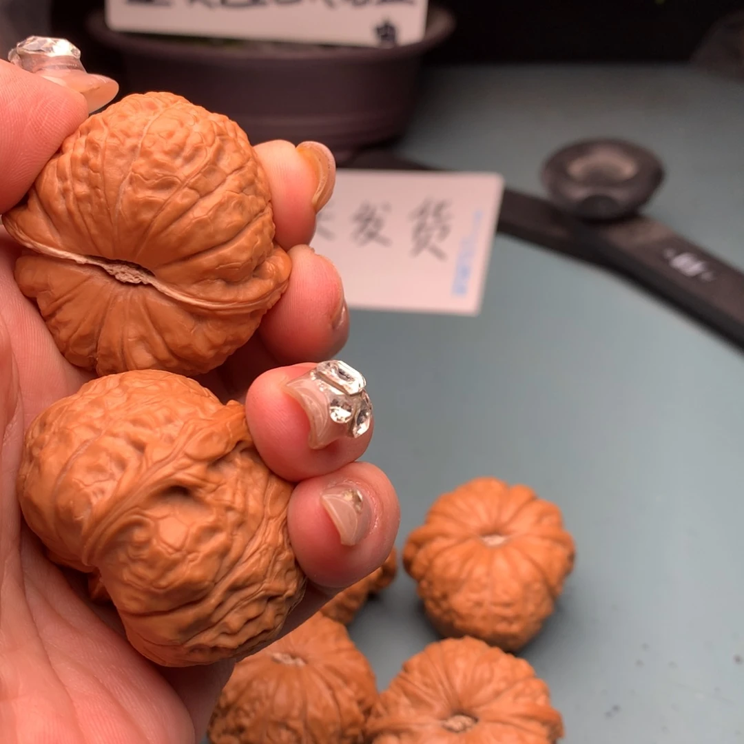 文玩核桃把件南瓜4445