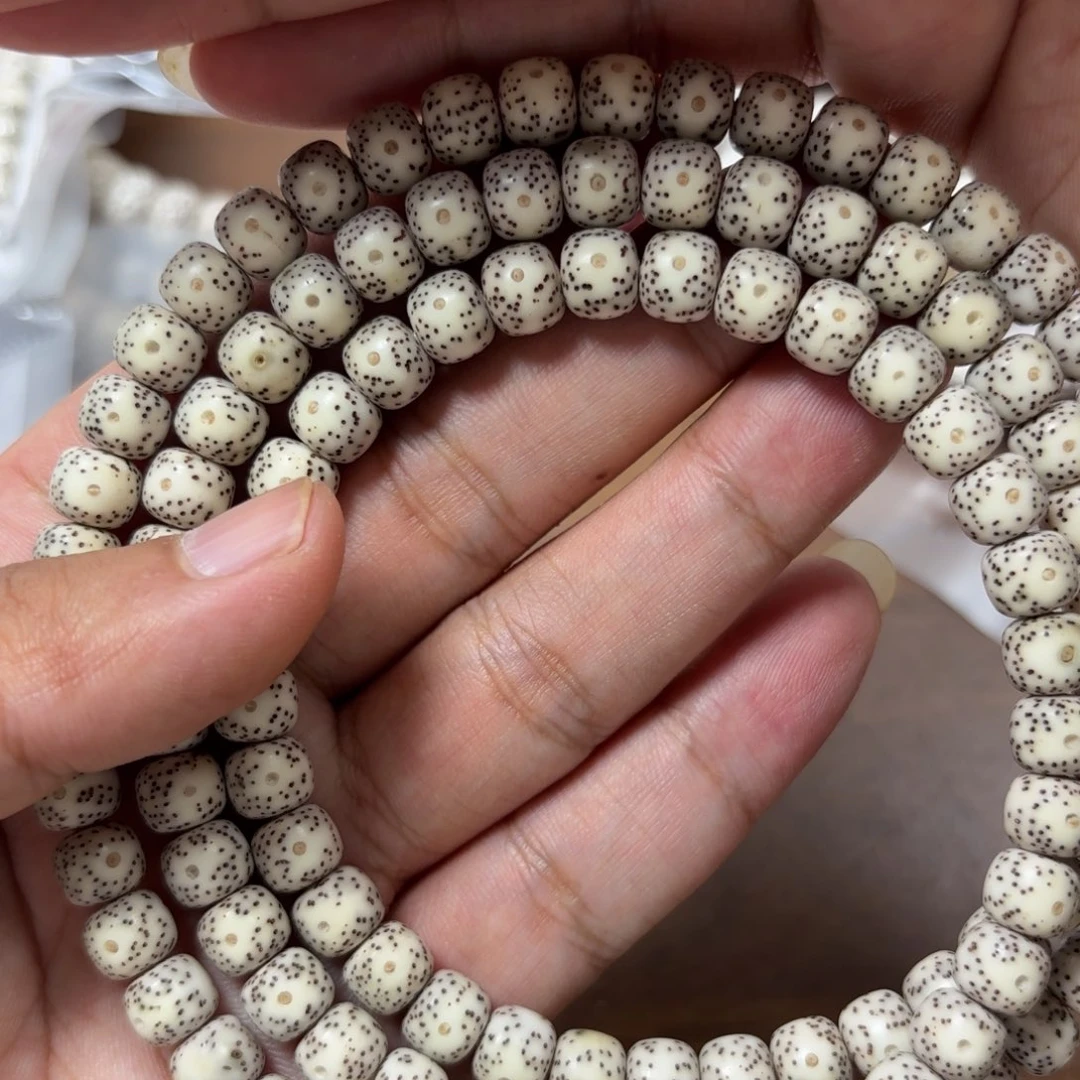 手串星月菩提星月石玉料8*7