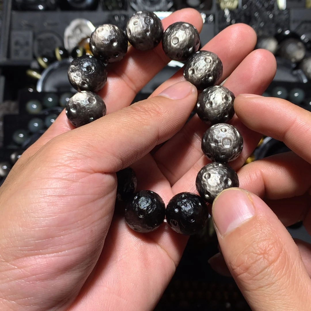 暗****黑曜岩未镶嵌珠宝奇石