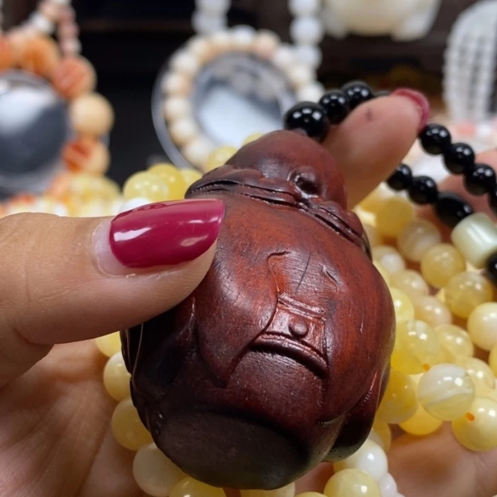 ****渡微凹黄檀（南美大红酸枝）花梨木，08千层黄冰透，108瑕