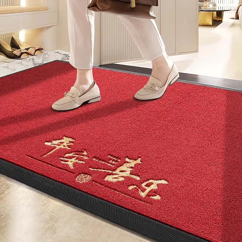 地垫入户门垫2025新款平安喜乐地毯门垫进门脚垫门口地垫入户门垫