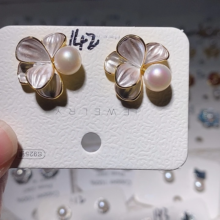 耳饰淡水珍珠未镶嵌