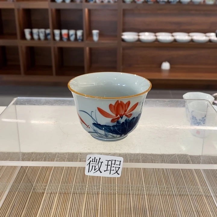 釉下老陶泥手工绘制