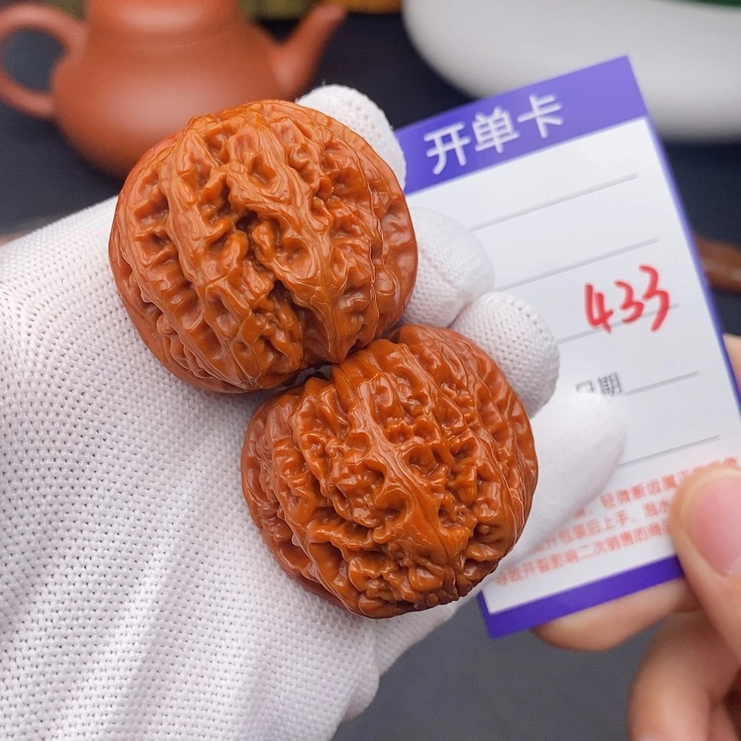 把件文玩核桃40粗筋433