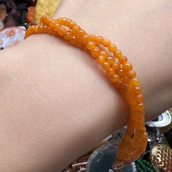 翡翠未镶嵌项链翡翠