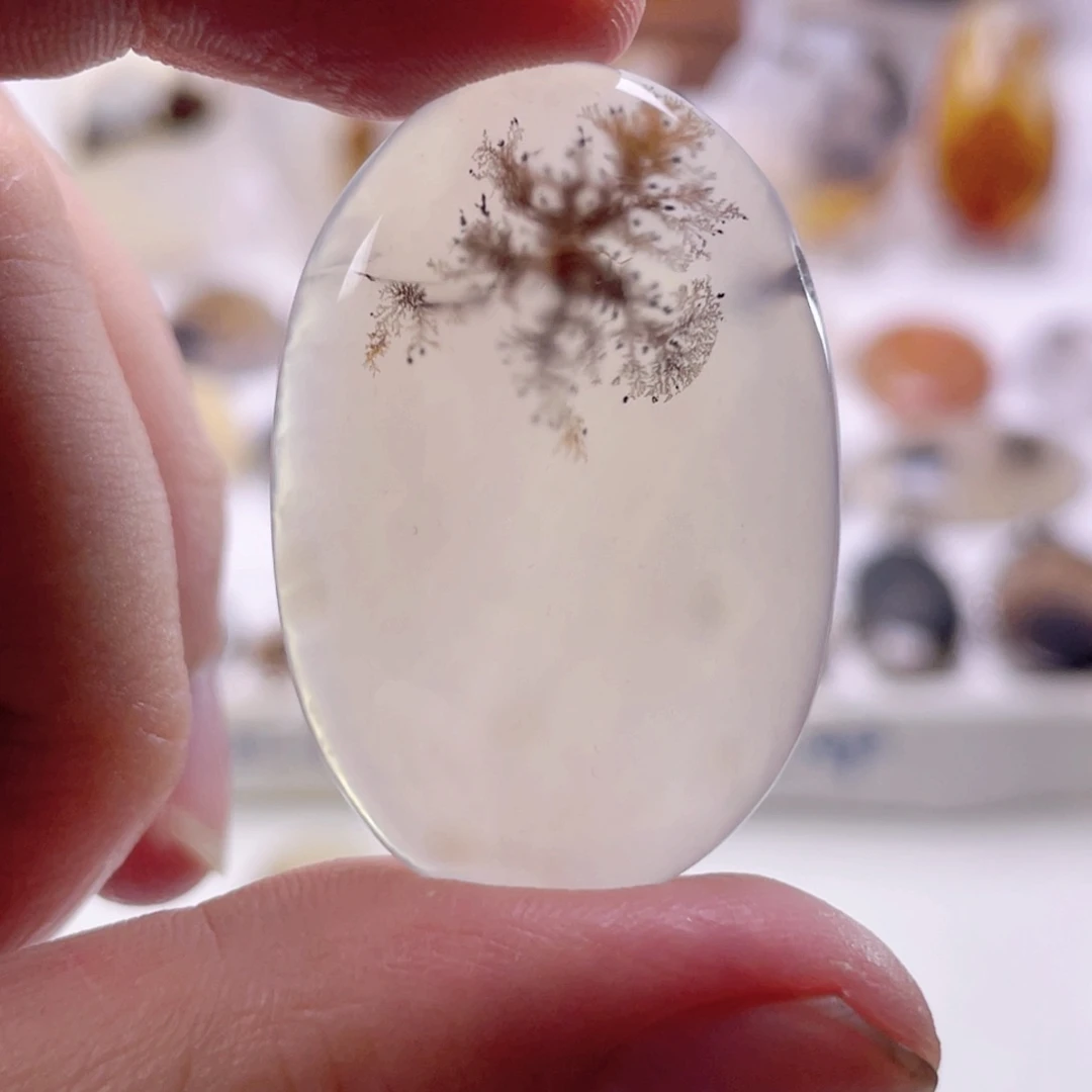 玛瑙/玉髓颈饰未镶嵌管子洞