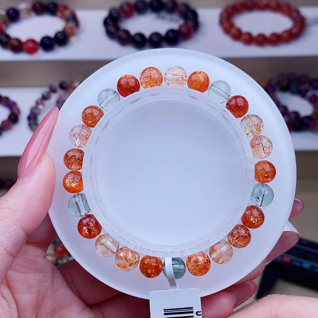 未镶嵌手链日光石阿鲁沙7m+