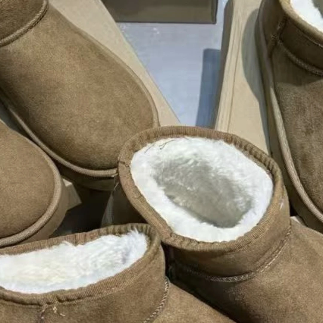 永丽家低棒保暖时尚短筒棉鞋冬季成人防滑女款时尚雪地靴