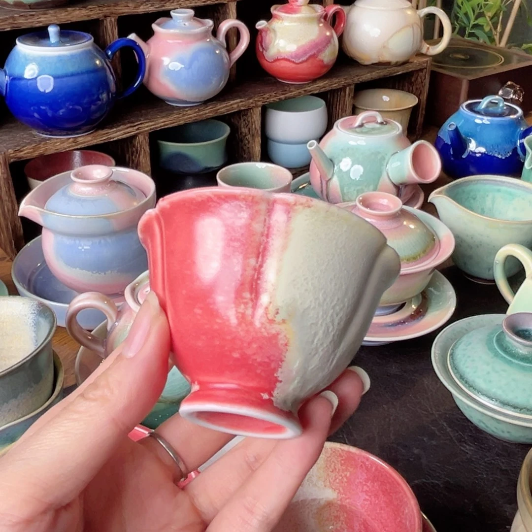 杯青現纯手工艺制作茶器