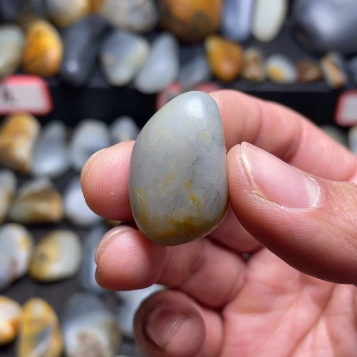 和田玉未镶嵌挂件86