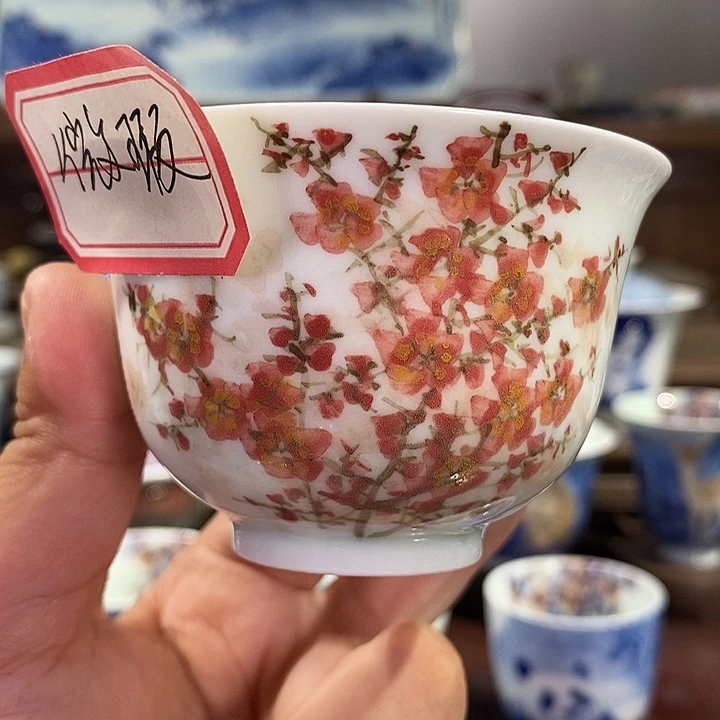 杯景德镇手工手绘陶瓷，高亮兴老师作品