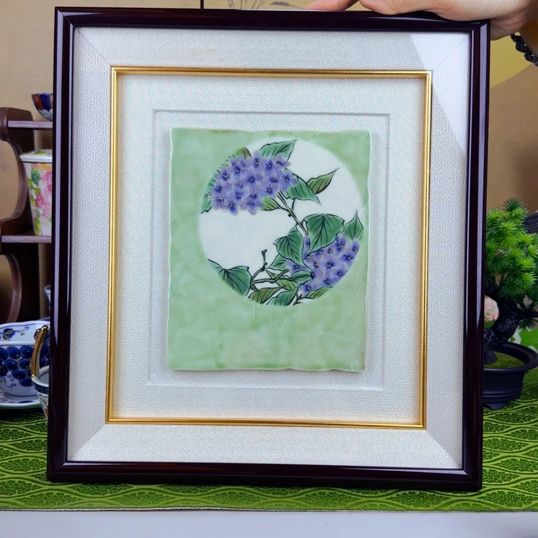 它家陶瓷 很好看！！陶葊瓷板画