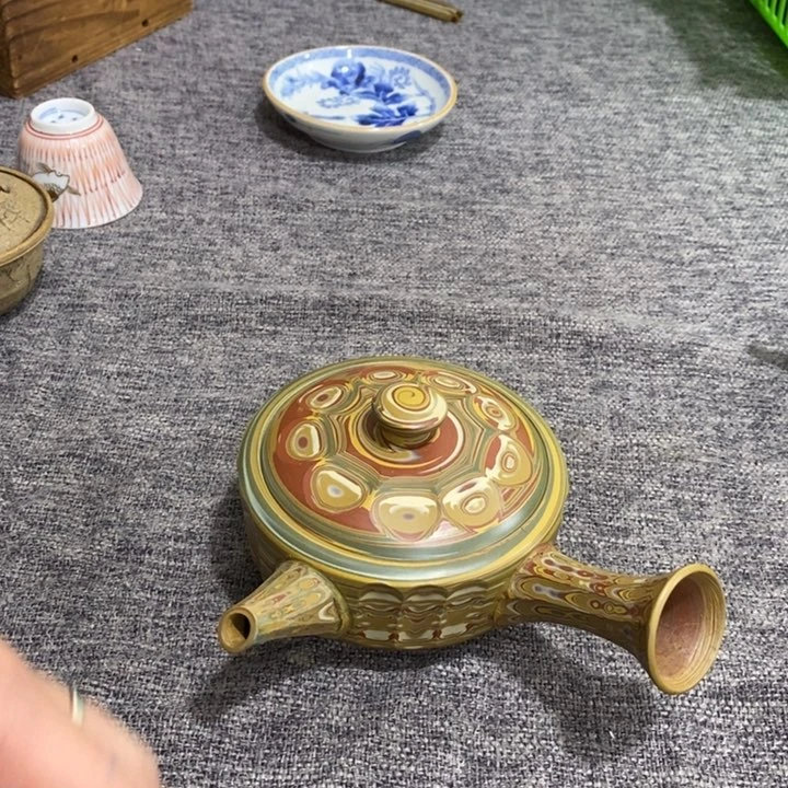 紫砂茶杯非常漂亮好看的花瓶