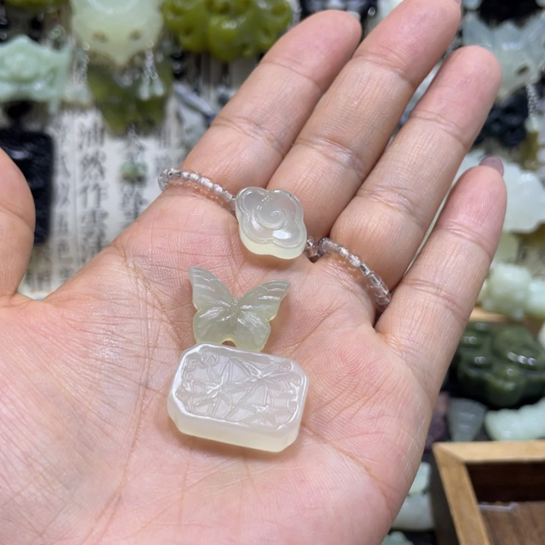 【闪购商品】岫玉未镶嵌颈饰余*49吊坠