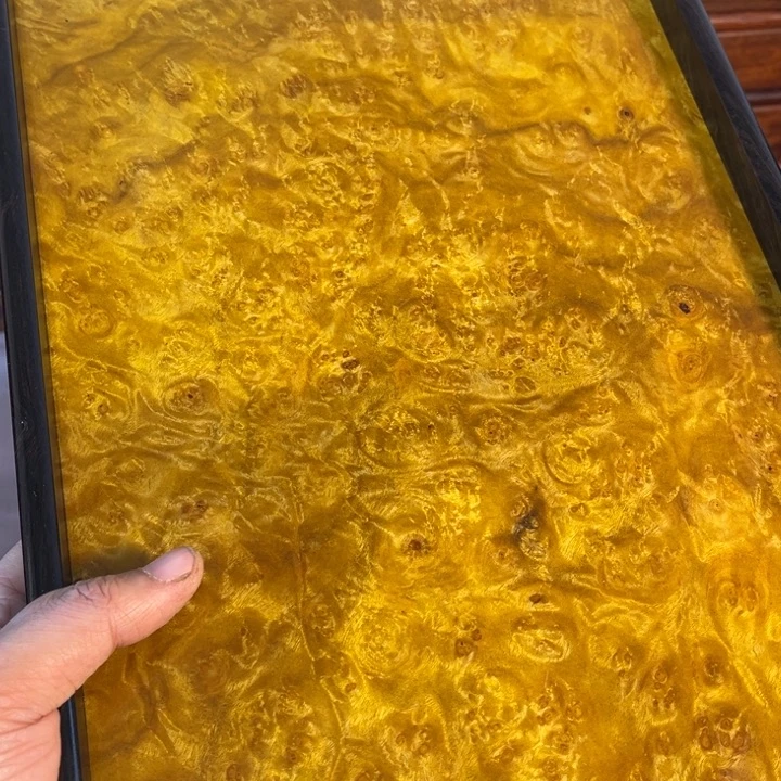 木黄金樟留疤独板托盘
