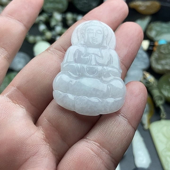 阿***姆和田玉未镶嵌颈饰