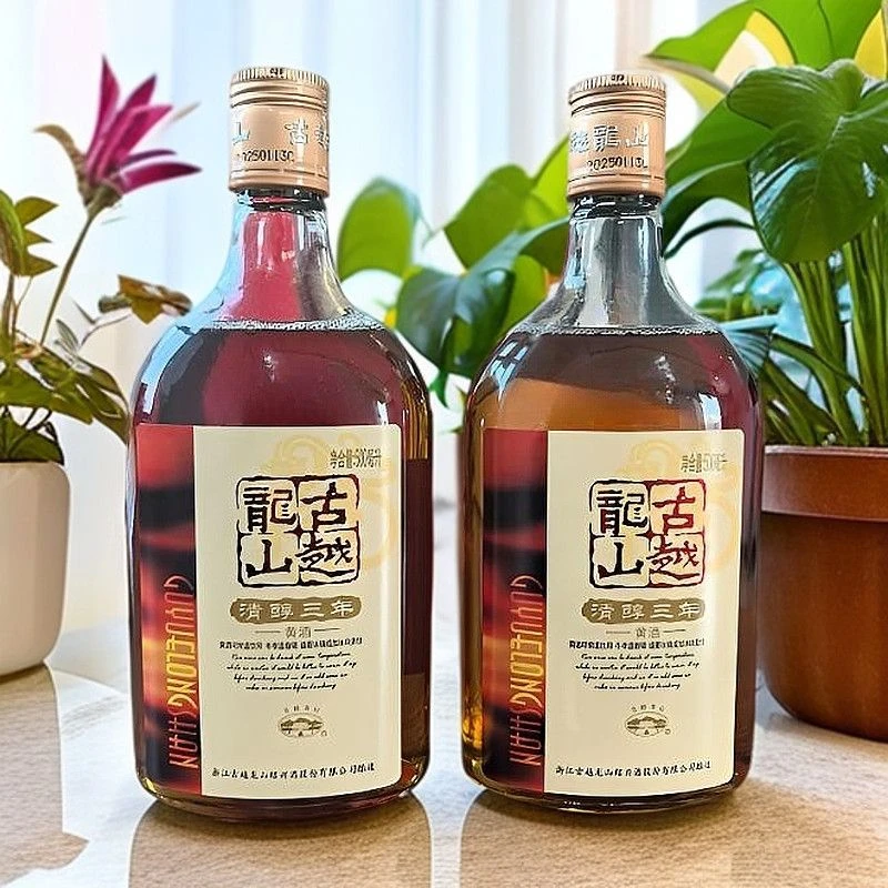 古越龙山清醇三年500ml营口小时达同城配送