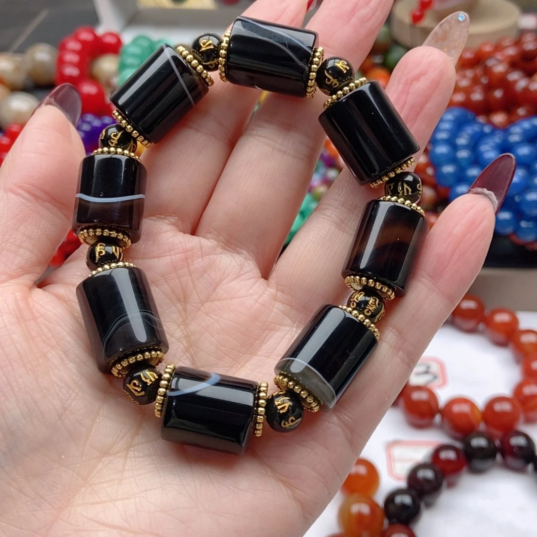 【闪购商品】玛瑙/玉髓手链未镶嵌小*