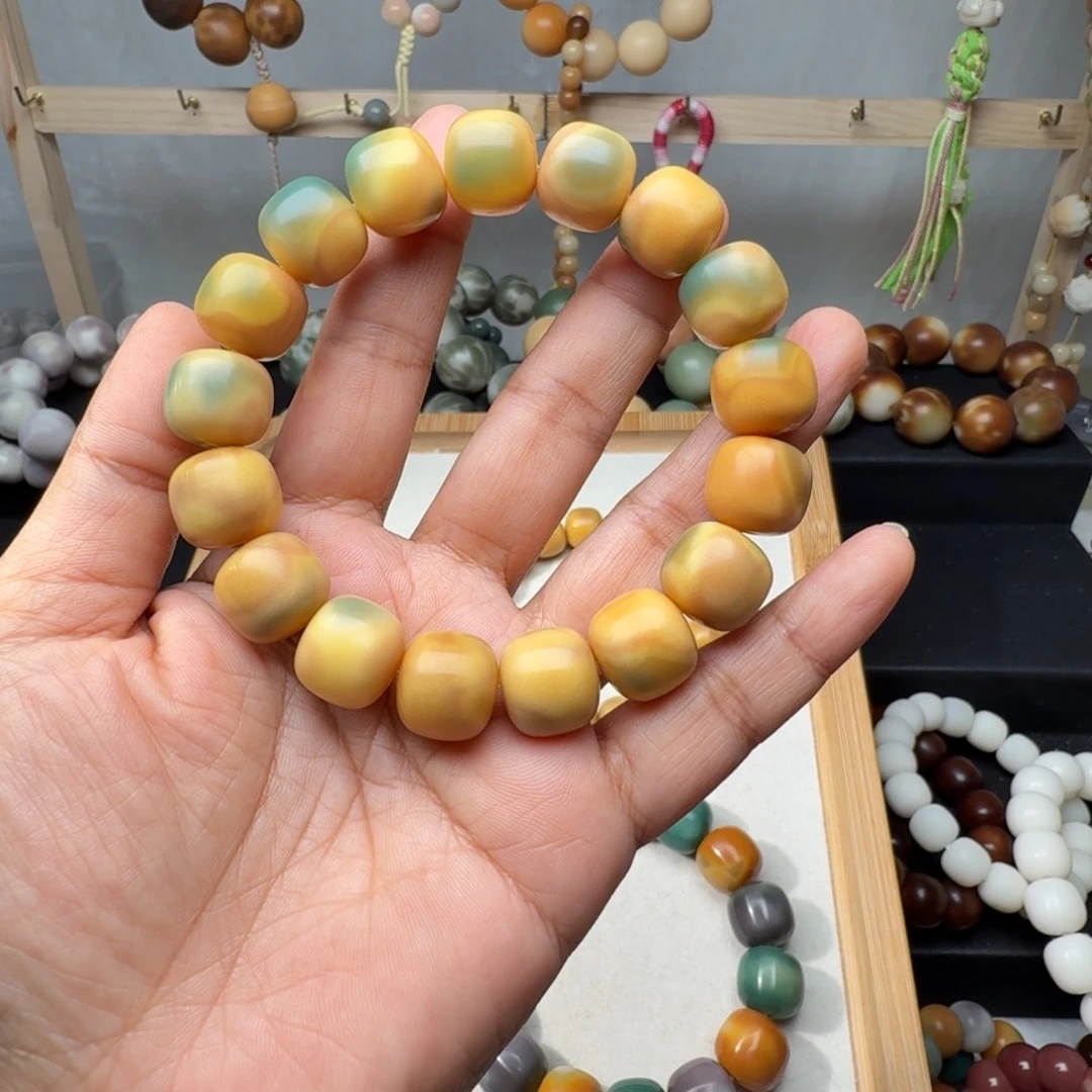 从***从菩提根/象牙果手串卡14干磨秋日私语