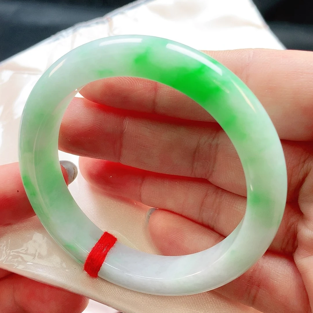 未镶嵌手镯翡翠正圈2558