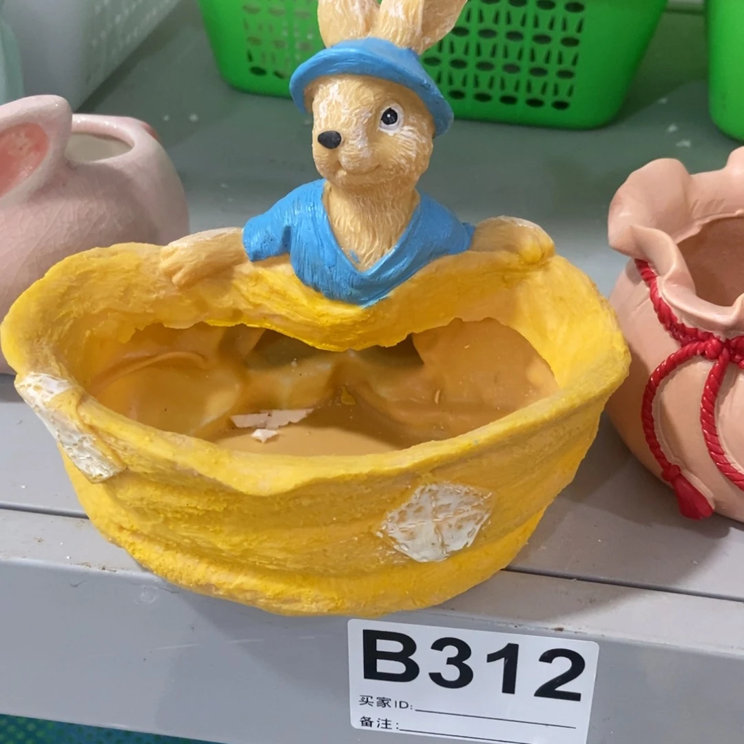 红陶高温陶瓷花盆