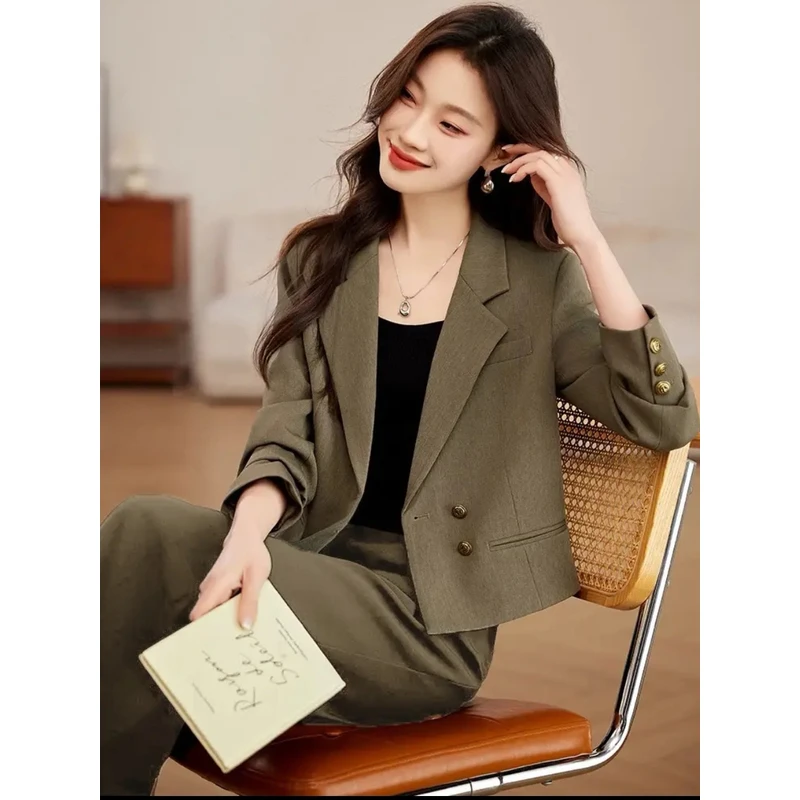 W221 轻熟复古休闲小香风时尚套装