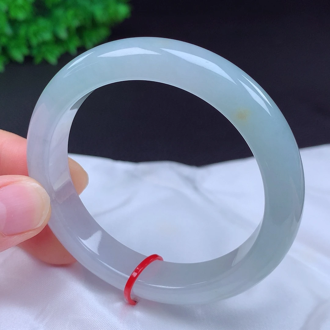 翡翠未镶嵌手镯55圈431104