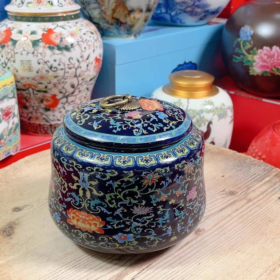 【闪购商品】罐陶瓷茶叶罐密封罐
