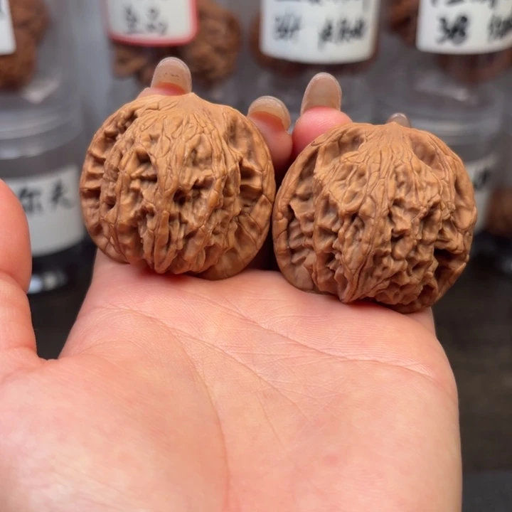 桃核吊坠41虎头全品