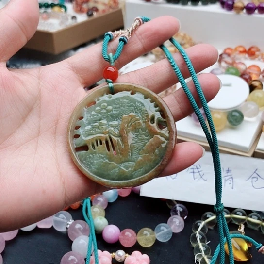 烟晶手链银S925镶嵌