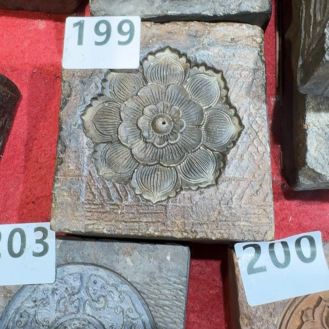 老砖茶台，砚台，画像砖