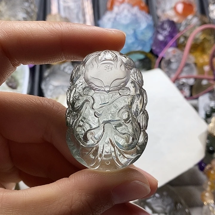 未镶嵌颈饰水晶水晶吊坠