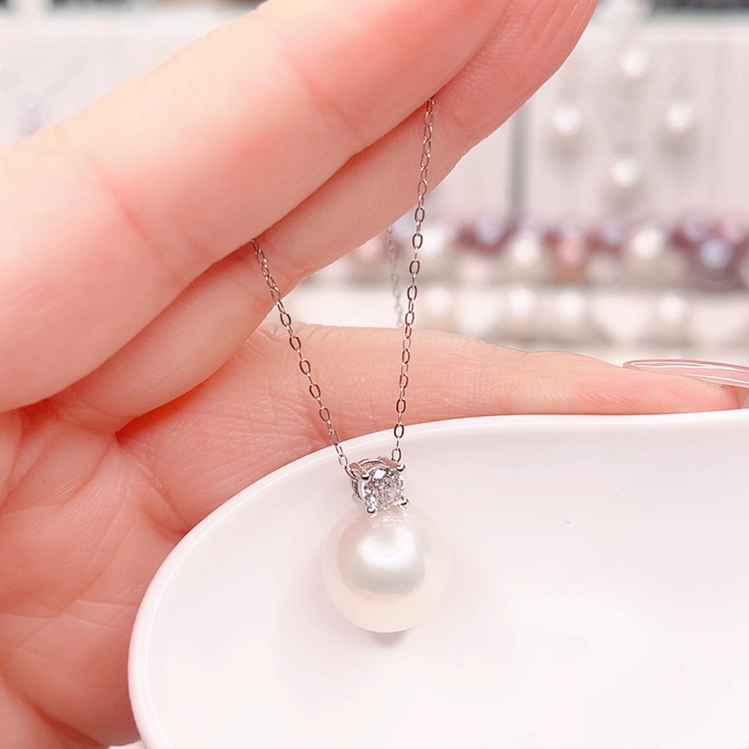 合金吊坠(赠链)淡水珍珠