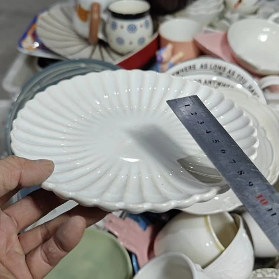 瓷片陶瓷杯碗盘微瑕介意慎拍