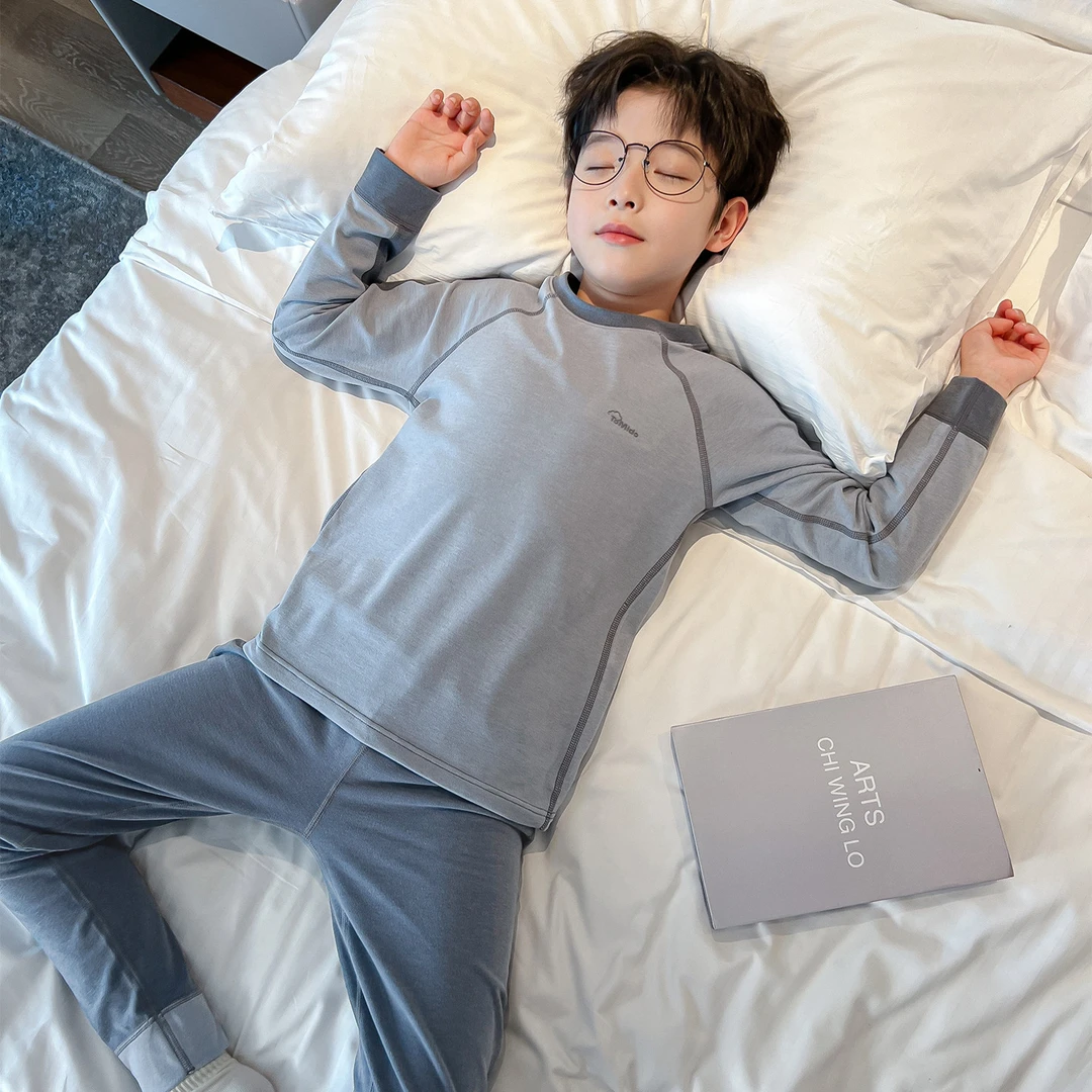 男童秋季秋衣秋裤套装2025新款儿童中大童保暖秋冬款男孩德绒内衣