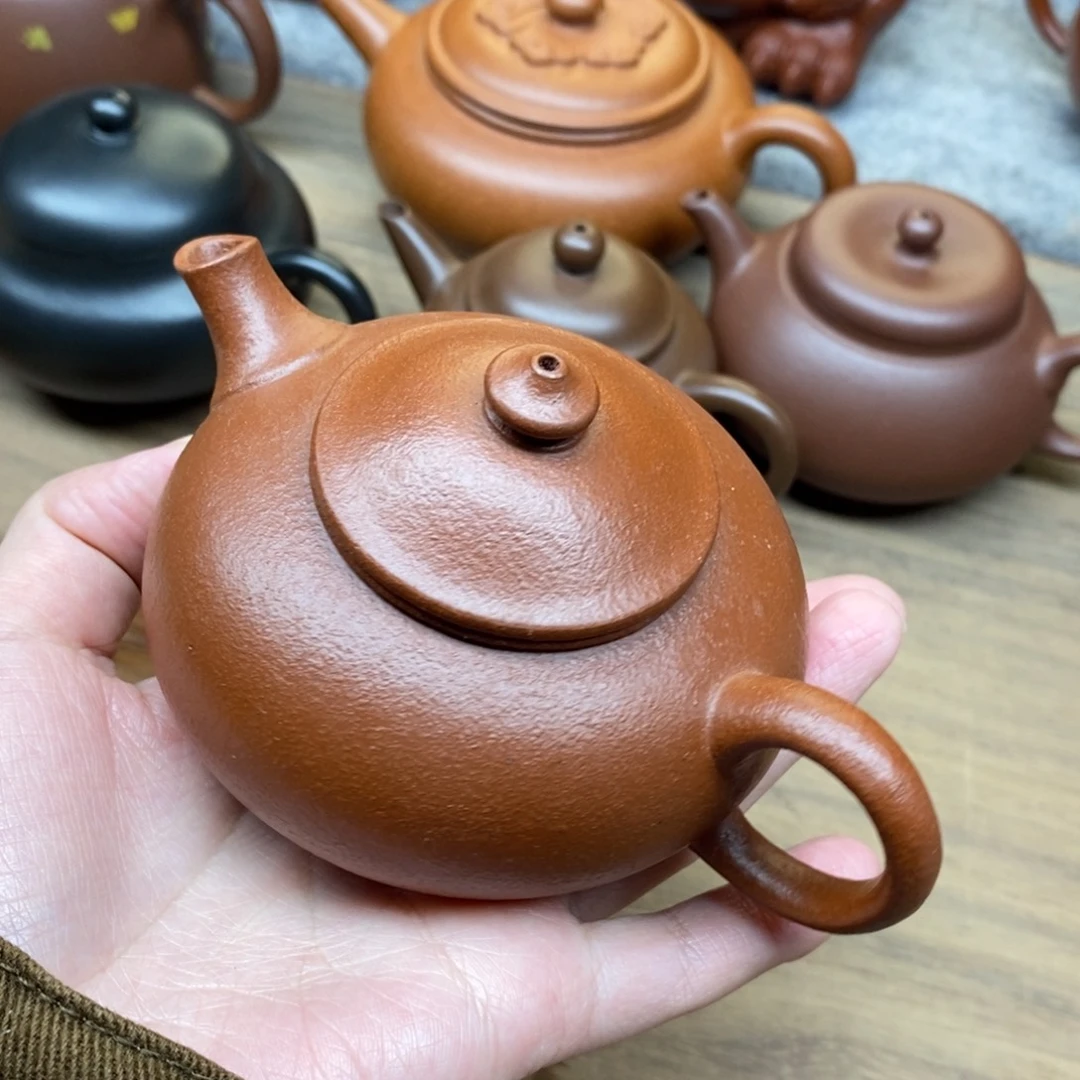 往***风紫砂茶壶140cc.