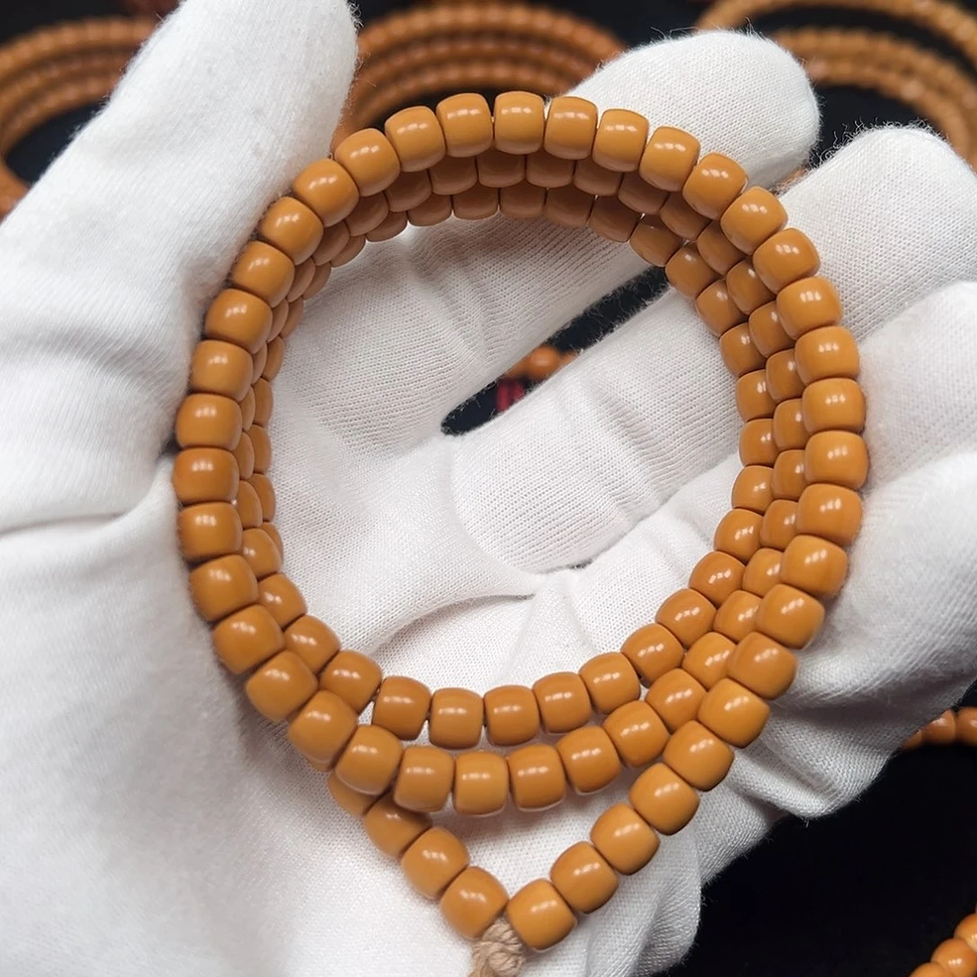 橄榄核手串/手链橄榄核尖老挝极限弧脖挂6.7