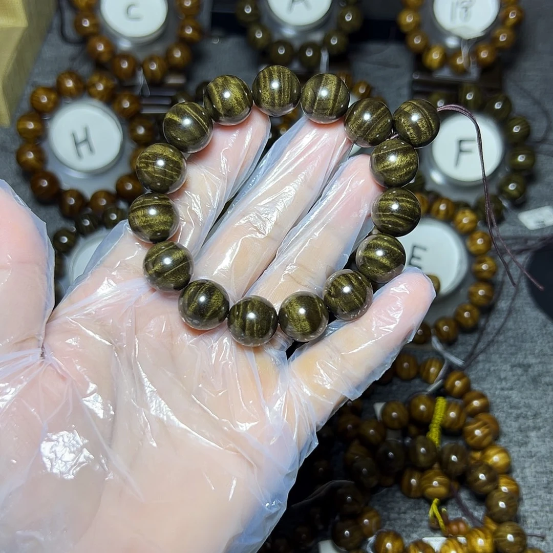 阴沉木手串/手链阴沉1.5水波纹