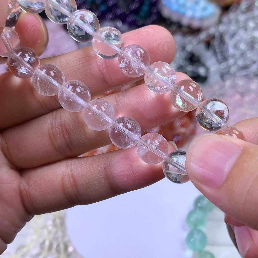 水晶手链未镶嵌天然