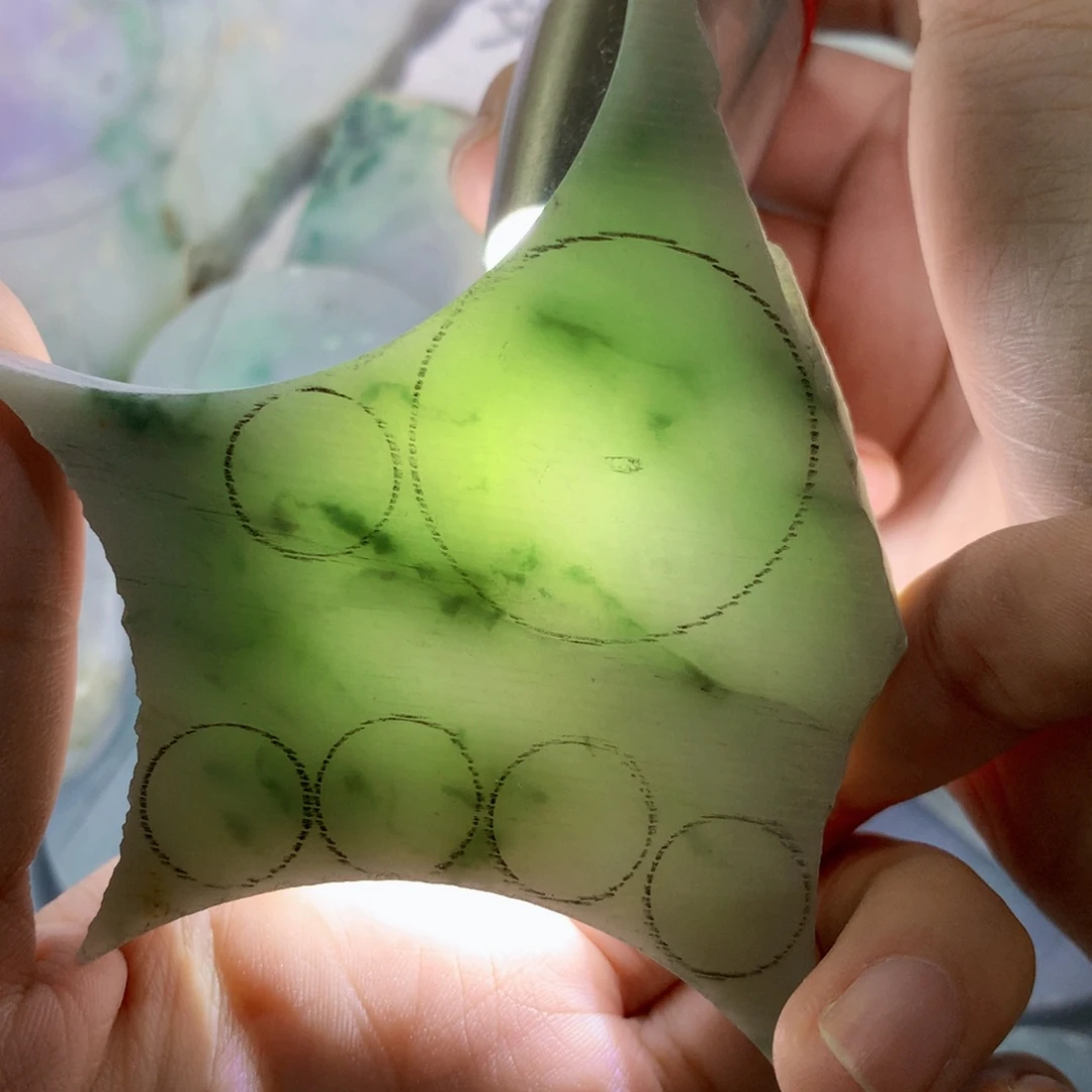 裸石翡翠天然缅甸a货4