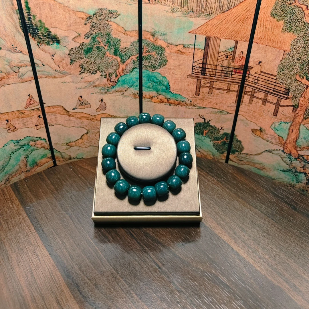 L和田玉桶珠手串（卡12）2342