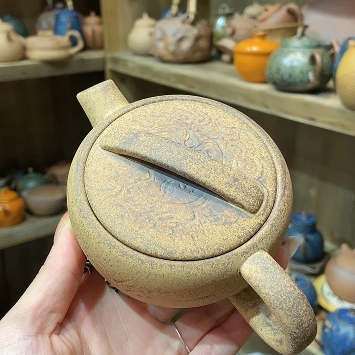 柴烧老岩泥高端茶器