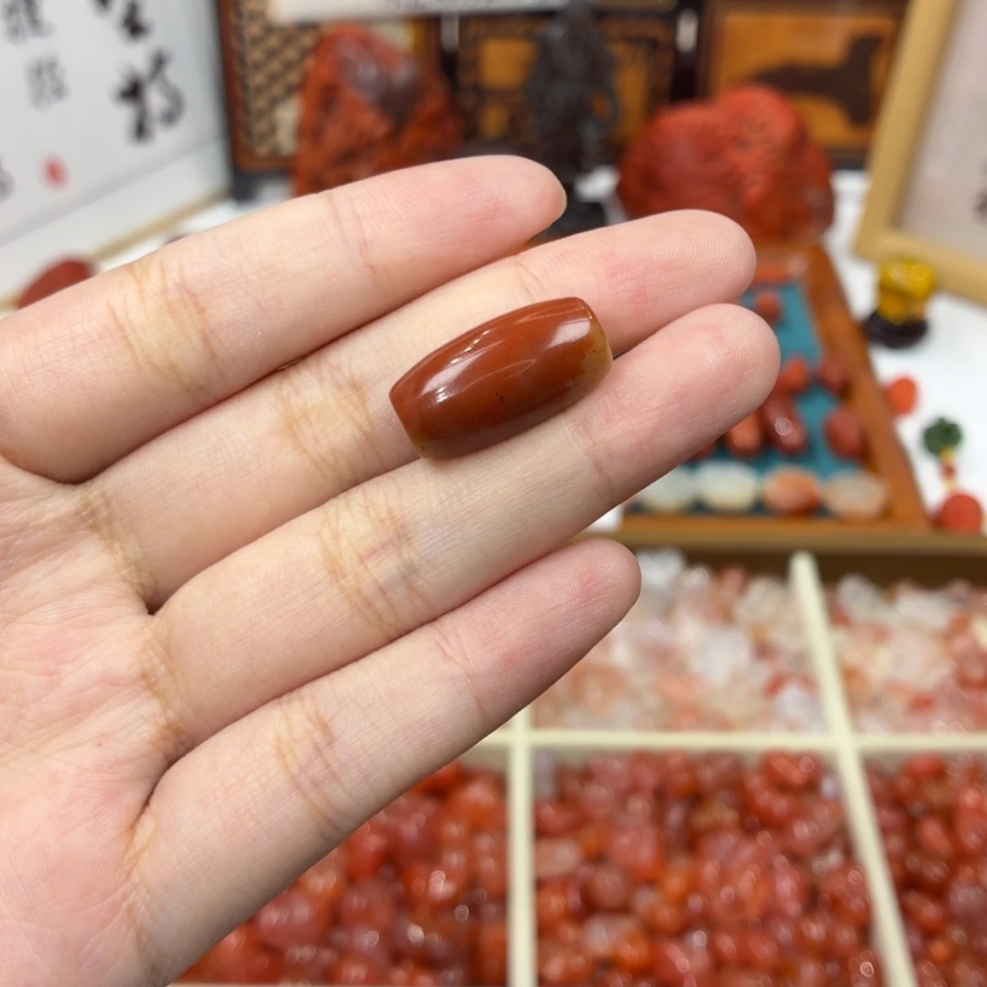 南红玛瑙未镶嵌配饰南红屁桃